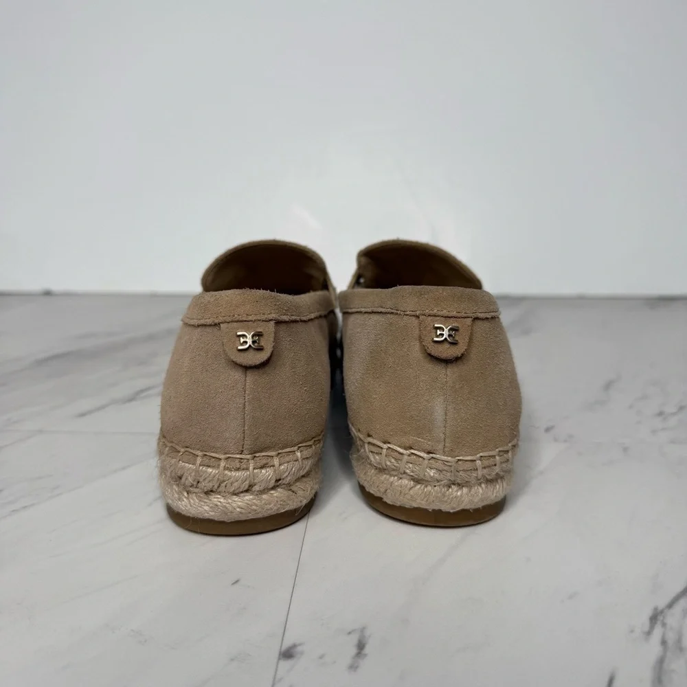 Sam Edelman Kai Tan Suede Espadrilles Loafer 6M